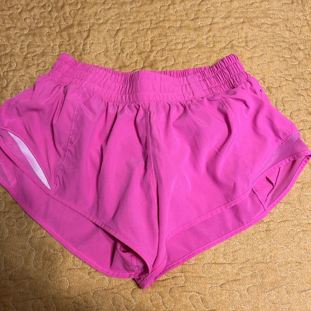 Amazon Women's High Waist Pink Shorts